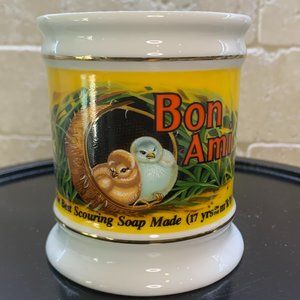 Franklin Mint Vintage BON AMI SCOURING SOAP Porcelain Mug The Corner Store